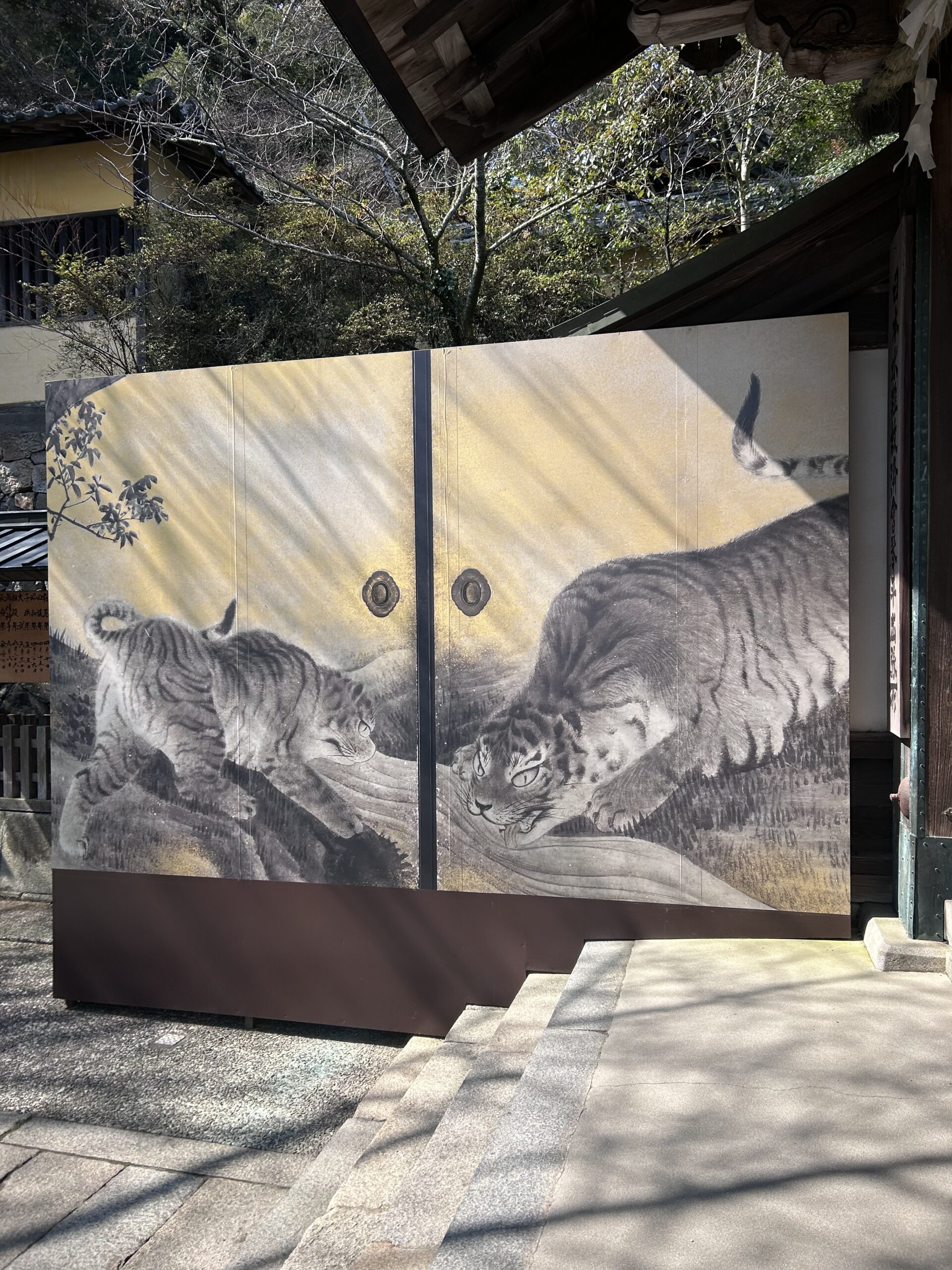 虎の奉納絵